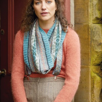Пряжа Rowan Felted Tweed DK, идеальная для жаккардовых узоров с чёткой текстурой и лёгким драпированием