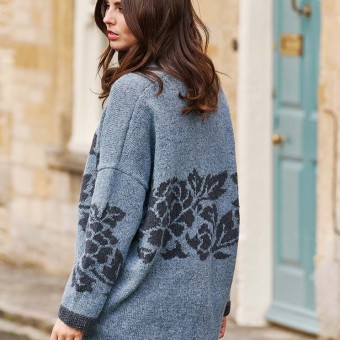 Пряжа Rowan Felted Tweed для уютных свитеров с твидовым шармом