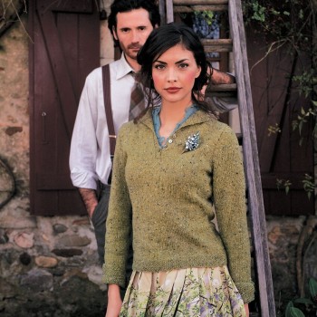 Rowan Felted Tweed, для уютных кардиганов с мягкой текстурой и валяным шармом