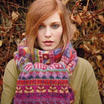 Пряжа Rowan Felted Tweed, для жаккардовых узоров Fair Isle с мягкой текстурой и твидовым шармом