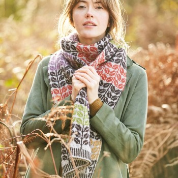 Rowan Felted Tweed DK, для жаккардовых аксессуаров с валяной отделкой и мягкой текстурой