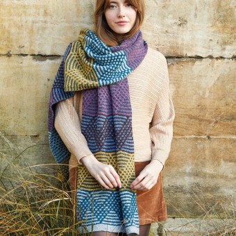 Rowan Felted Tweed, для уютных аксессуаров с гармоничной смесью мериноса и альпаки.