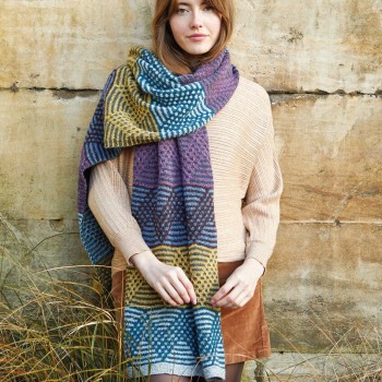 Rowan Felted Tweed, для уютных аксессуаров с гармоничной смесью мериноса и альпаки.