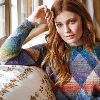 Мягкая Rowan Felted Tweed DK, для долговечных свитеров с утончённой фетровой отделкой