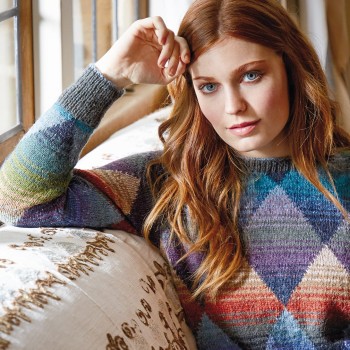 Мягкая Rowan Felted Tweed DK, для долговечных свитеров с утончённой фетровой отделкой