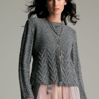 Rowan Felted Tweed, для уютных кардиганов с твидовым эффектом и мягкой смесью