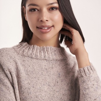 Пряжа Rowan Felted Tweed, любимая за твидовый эффект, идеальна для жаккардовых узоров Fair Isle