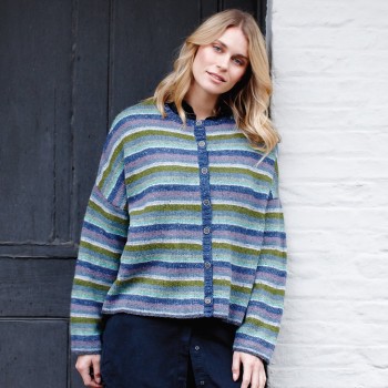Мягкая Rowan Felted Tweed DK, для утончённых платьев с твидовыми вкраплениями и чёткими узорами