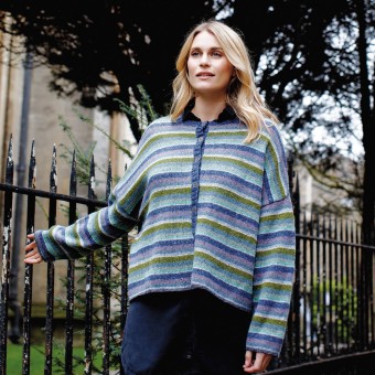 Rowan Felted Tweed, для жаккардовых узоров Fair Isle с мягкой текстурой и твидовым стилем