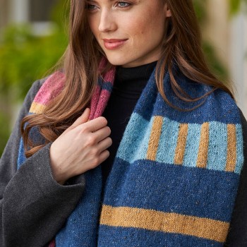 Межпланетная текстура: Rowan Felted Tweed создаёт вязаные полотна, достойные космических пейзажей