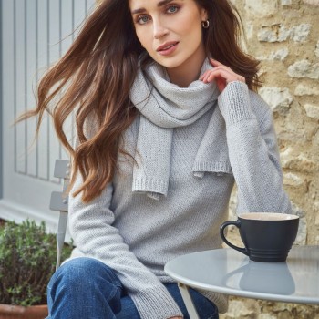 Rowan Pure Cashmere с нежной и тёплой текстурой