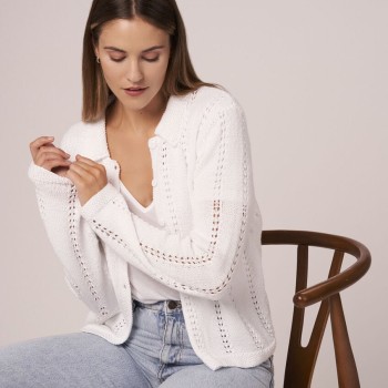 Rowan Summerlite 4ply с лёгким флёром для утончённых вечерних кардиганов