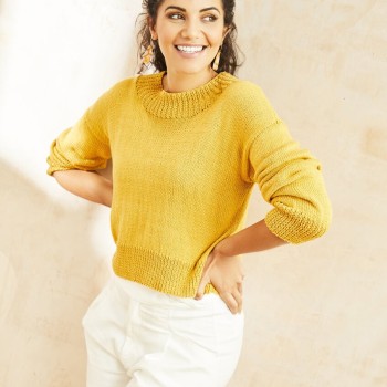 Rowan Summerlite 4ply с жемчужным блеском для изысканных весенних свитеров