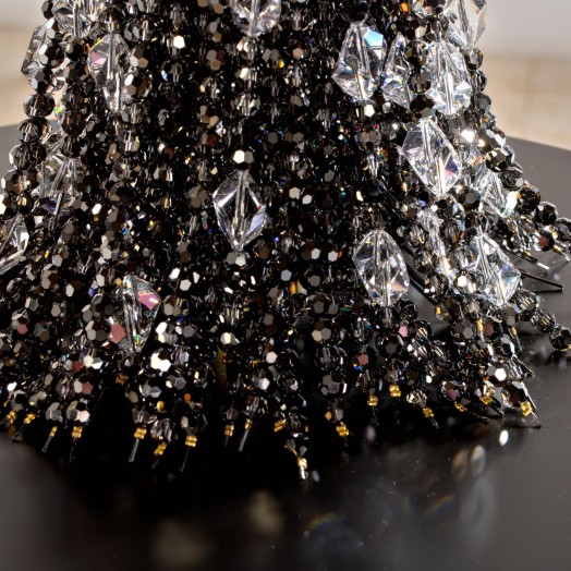 Swarovski Zygo Brooms - Shadow & Light черные и прозрачные кристаллы, напряжение и гармония, свет и тьма, чистота и тень