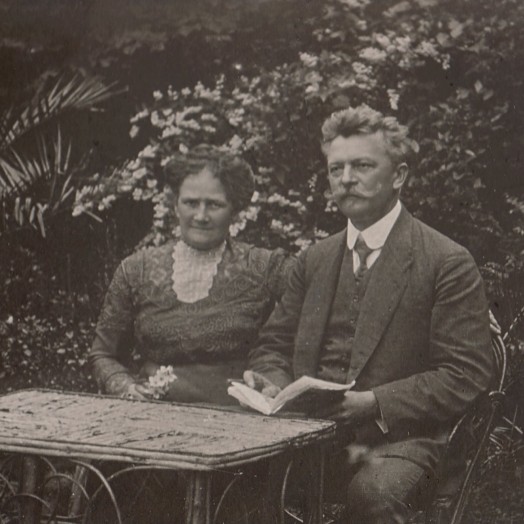 Даниэль и его жена Мари Сваровски 1912 год