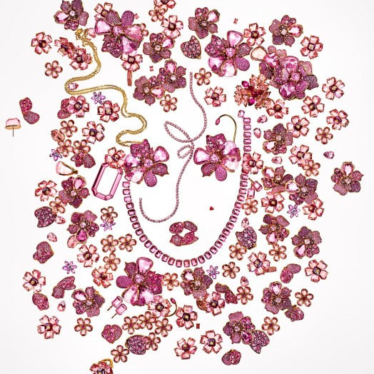 Swarovski Florere Сад необыкновенных цветов оживает, раскрывая сияющие комбинации и неожиданные цвета