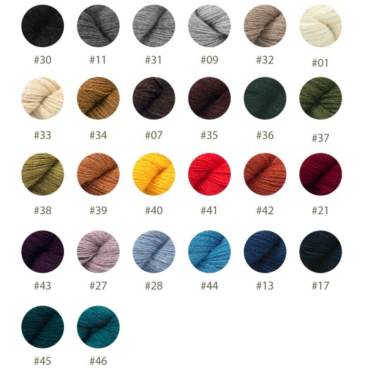 цвета пряжи Pascuali Alpaca Lace