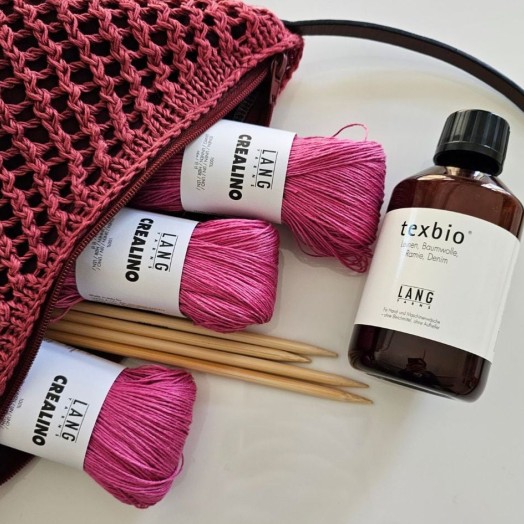 Из льняной пряжи LANGYARNS CREALINO получаются произведения искусства