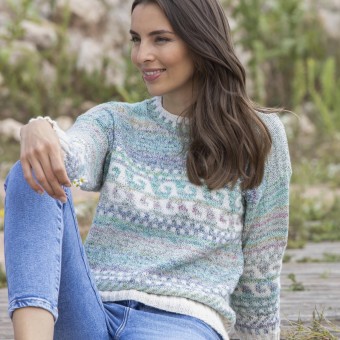 Rebecca 93 Модель 16 Женский джемпер Playa Organic Cotton цвет 06 Austermann Ecopure