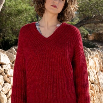 Rebecca 98 Modell 10 Pullover Merino 1602, Kid Silk