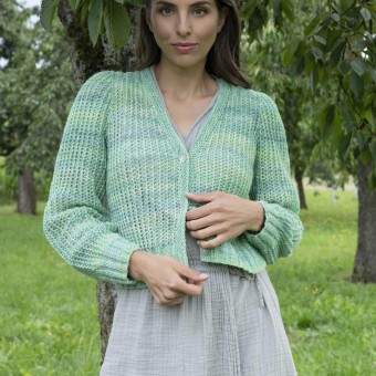 Rebecca № 93 Модель 9 Женский карди Прованс Цвет 04