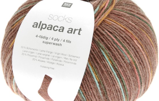 Rico Design Socks Alpaca Art 4ply