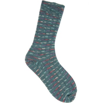 Rico Design Socks Alpaca Art 4-ply - пряжа, предназначенная для вязания носков с элегантными крапчатыми полосками