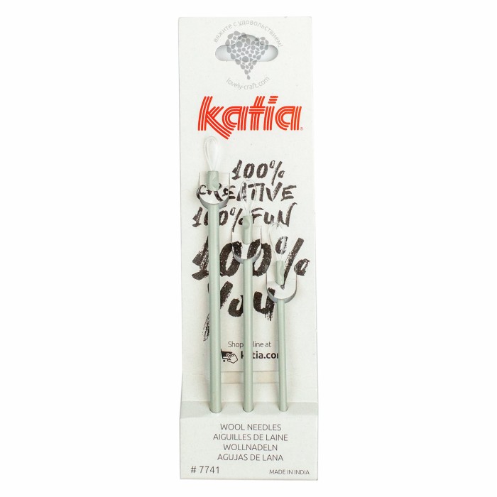 Купить иглы KATIA 🥢 для шитья шерстью и пряжей в Калининграде в интернет-магазине 🧡 Любимое Творчество