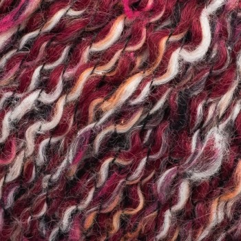 Цвет пряжи Aura Yarns Crazy Alpaca Carnival оттенок 12.005 Beet Salad, крупно