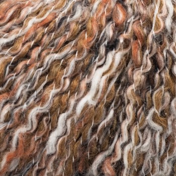 Цвет пряжи Aura Yarns Crazy Alpaca Carnival оттенок 12.002 Crazy Horse, крупно