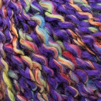 Цвет пряжи Aura Yarns Crazy Alpaca Carnival оттенок 12.004 Circus, крупно