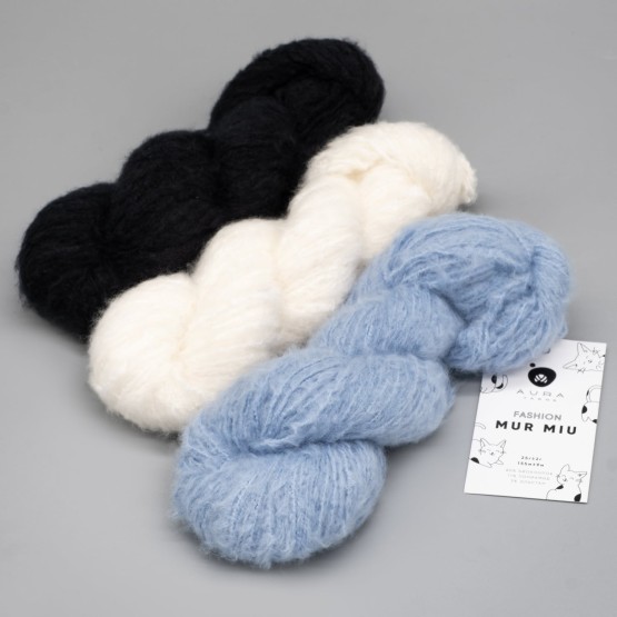 Пряжа Aura Yarns Fashion Mur Miu (Россия)