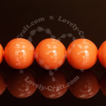 Жемчуг SWAROVSKI 5810 круглый 6 мм (Coral #816), 10 бусин