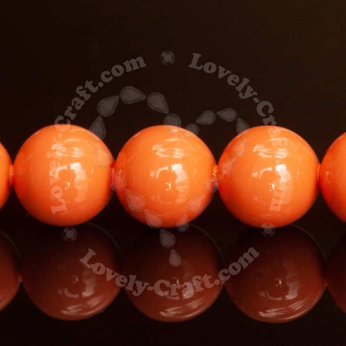 Купить кристальный круглый жемчуг для создания украшений SWAROVSKI 5810 6 мм Coral #816 в Калининграде или с доставкой по всей России