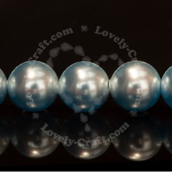 Жемчуг SWAROVSKI круглый 6 мм (Light Blue #302), 10 бусин