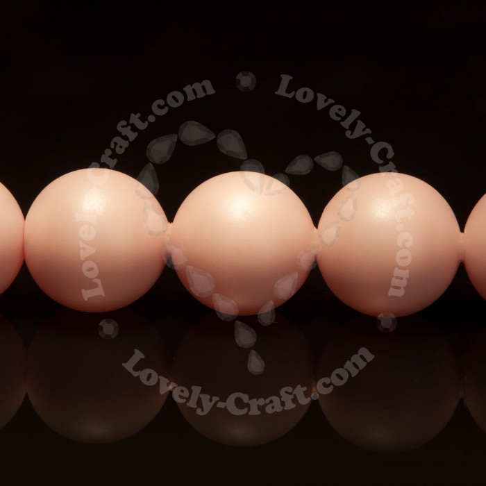 Купить кристальный круглый жемчуг для создания украшений SWAROVSKI 5810 6 мм Pastel Rose #944 в Калининграде или с доставкой по всей России