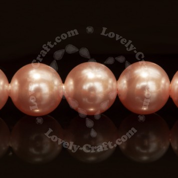 Жемчуг SWAROVSKI круглый 6 мм (Rosaline #294), 10 бусин