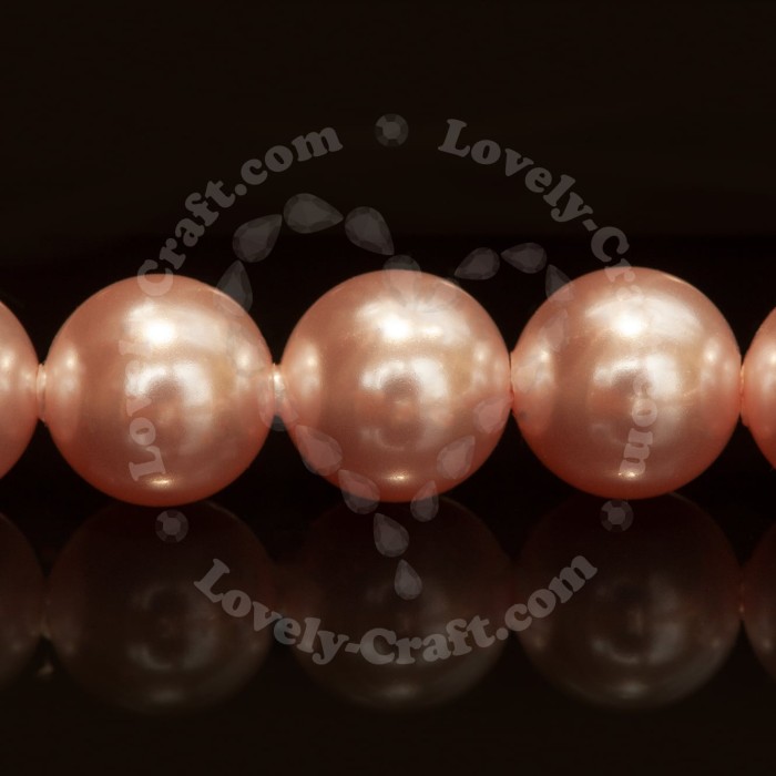 Кристальный жемчуг Crystal Pearl 5810 круглый 6 мм (Rosaline #294) (SWAROVSKI, Австрия)