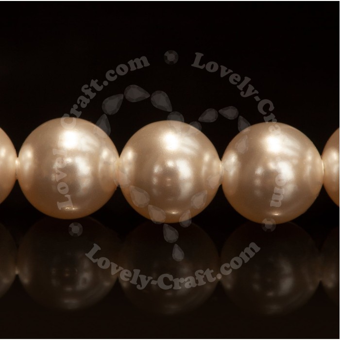 Купить кристальный круглый жемчуг для создания украшений SWAROVSKI 5810 6 мм White #650 в Калининграде или с доставкой по всей России