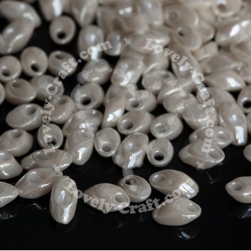 Бисер MIYUKI Long Magatama ANTIQUE IVORY PEARL CEYLON (#592), 10 гр