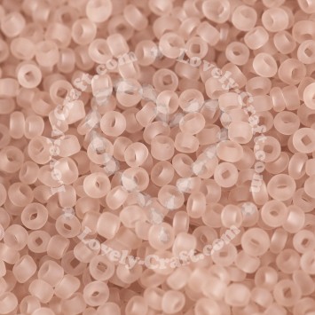 Бисер 12/0 - 2 мм матовый (бежевый)