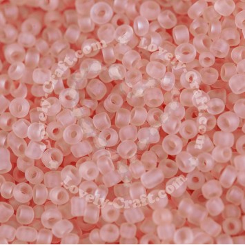 Бисер 12/0 - 2 мм матовый (персиковый)