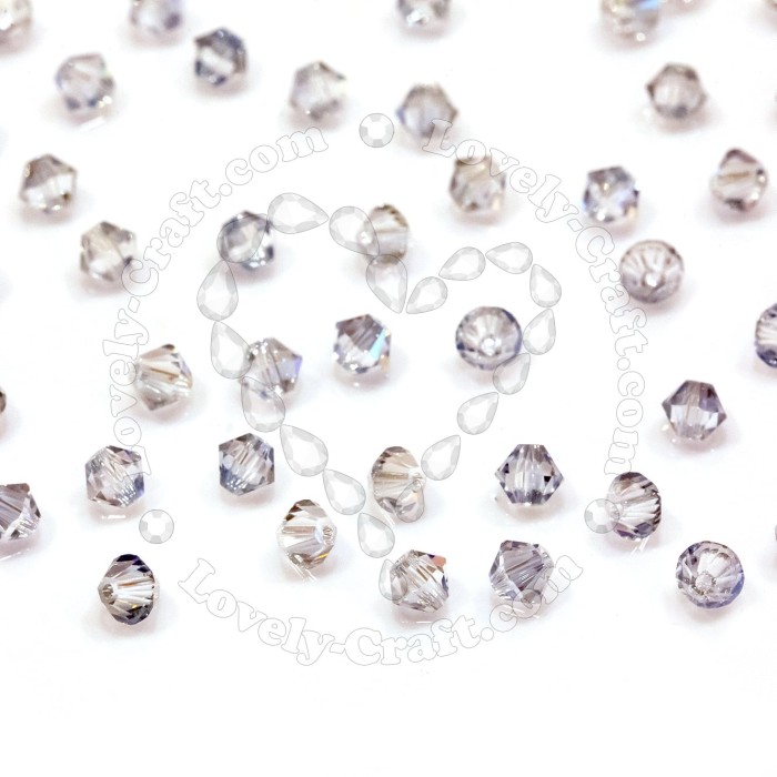 Купить Бусины Swarovski Биконусы XILION 5328 (Crystal Blue Shade #001 Blsh) - 4 мм в интернет-магазине «Любимое Творчество»