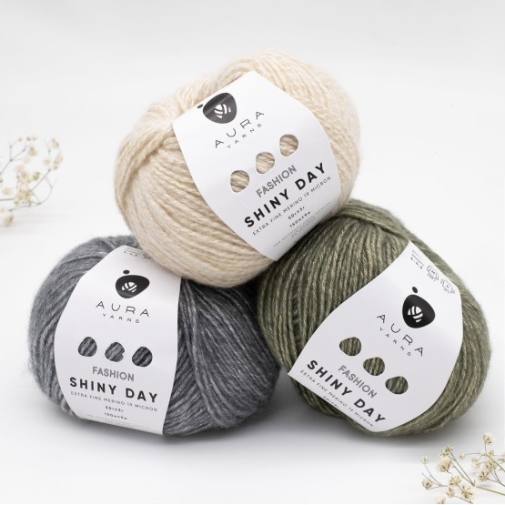 Пряжа Aura Yarns Fashion Shiny Day (Россия)