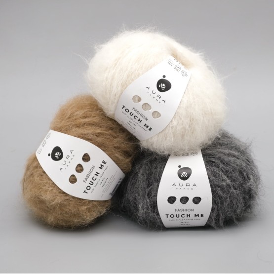 Пряжа Aura Yarns Fashion Touch Me (Россия)