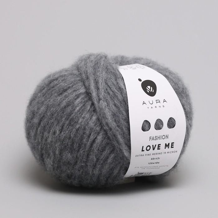 Купить пряжу Aura Yarns Fashion Love Me оттенок 1412 Ash в Калининграде