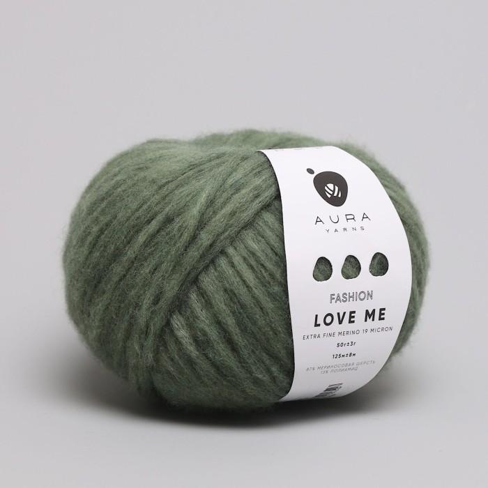 Купить пряжу Aura Yarns Fashion Love Me оттенок 1415 Eucalyptus в Калининграде