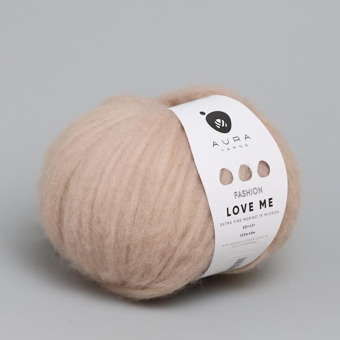 Купить пряжу Aura Yarns Fashion Love Me оттенок 1414 Latte в Калининграде
