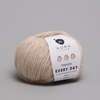 Aura Yarns Fashion Every Day цвет 1414 Latte