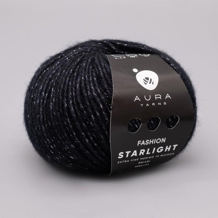 Купить пряжу Aura Yarns Fashion Starlight оттенок 1428 Graphite в Калининграде